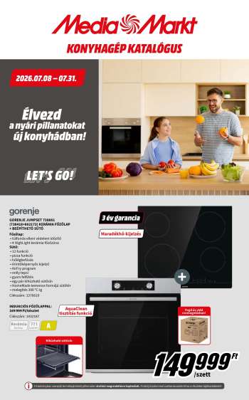 Újság MediaMarkt - 2026.07.08 - 2026.07.31.