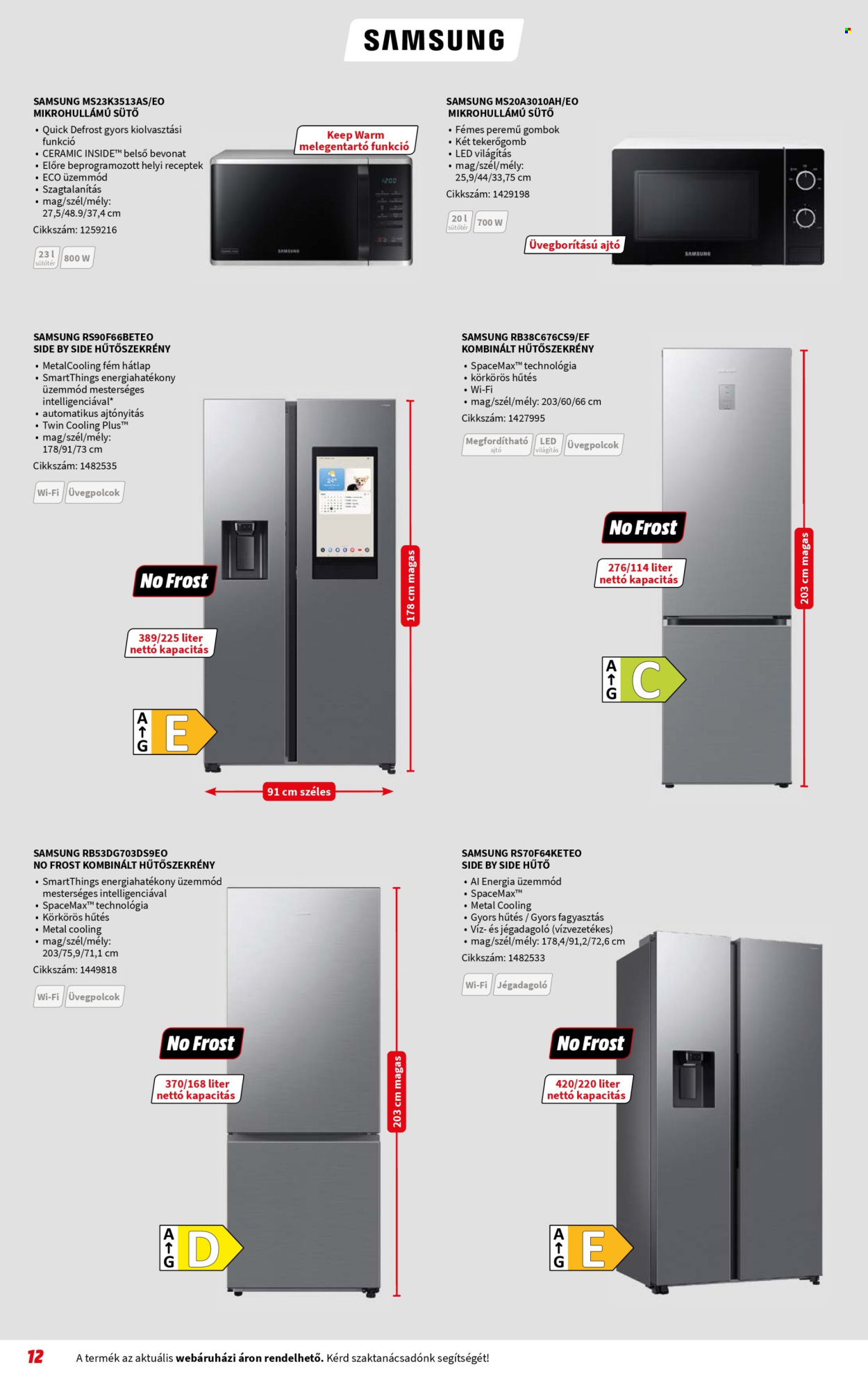 MediaMarkt akciós újságok - 2026.07.08 - 2026.07.31. Oldal 12