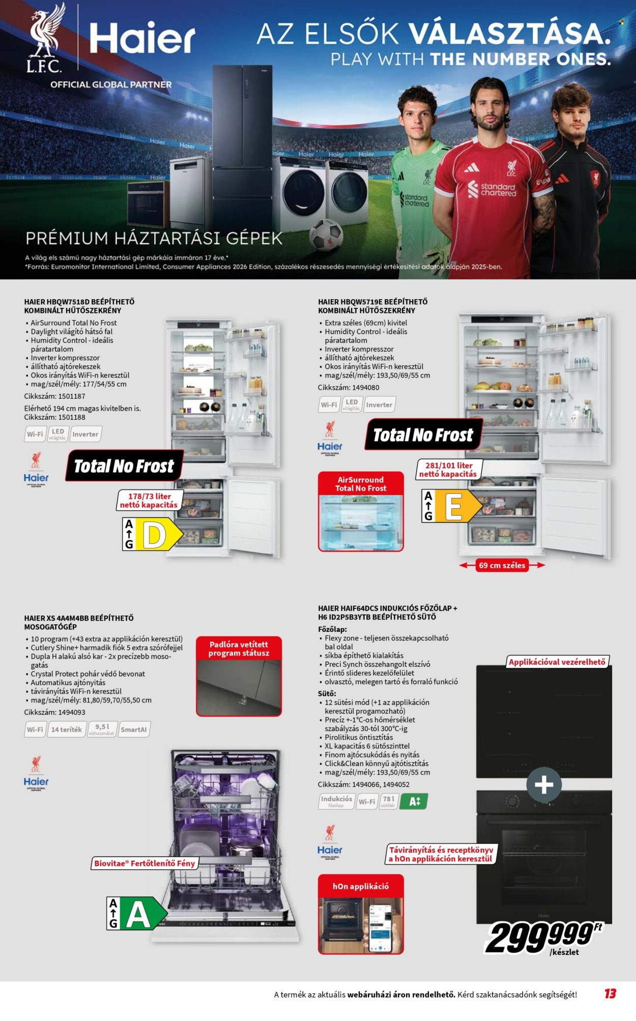 MediaMarkt akciós újságok - 2026.07.08 - 2026.07.31. Oldal 13