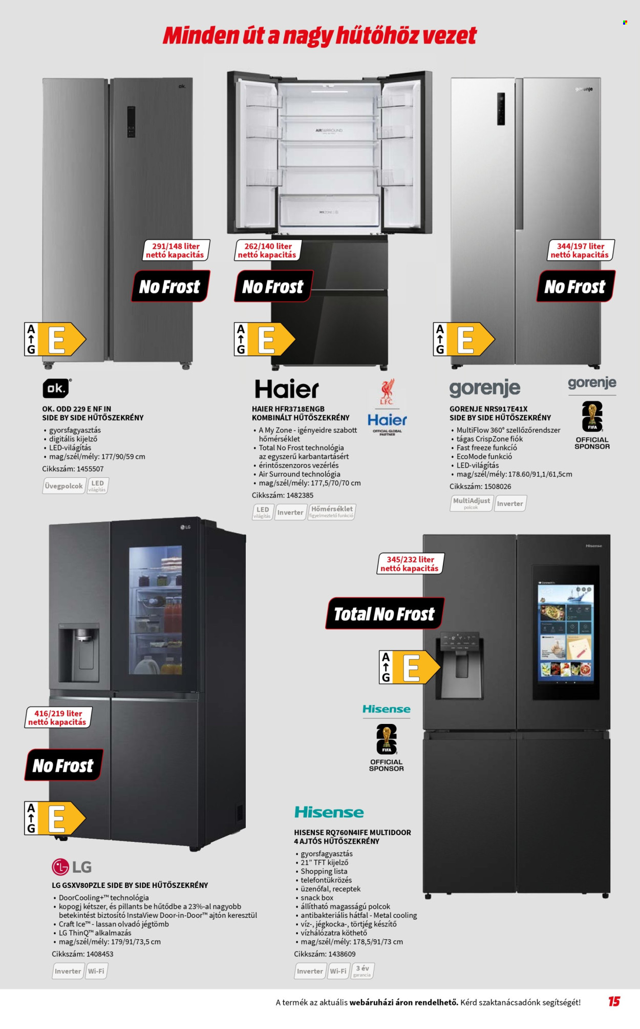 MediaMarkt akciós újságok - 2026.07.08 - 2026.07.31. Oldal 15