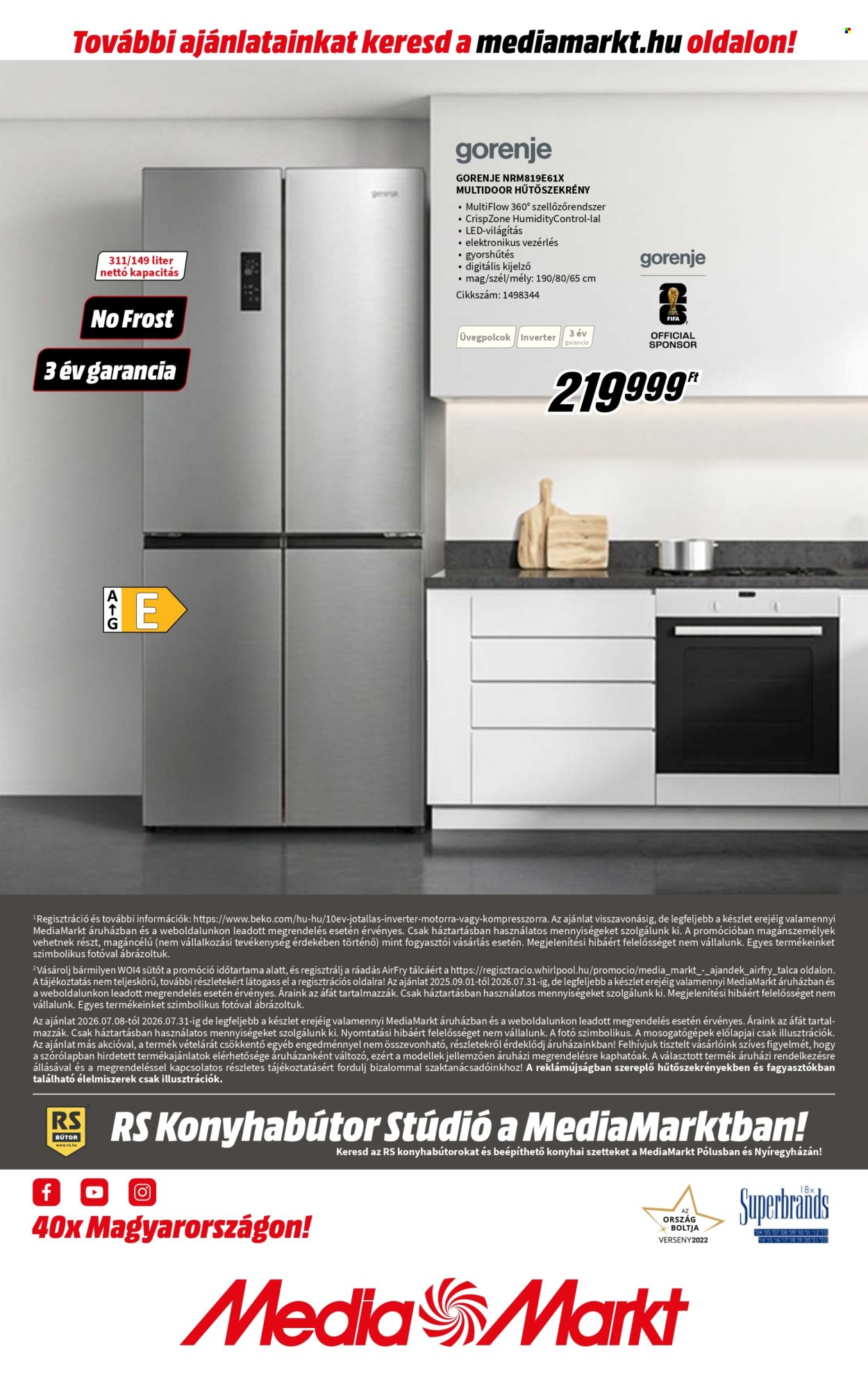 MediaMarkt akciós újságok - 2026.07.08 - 2026.07.31. Oldal 16