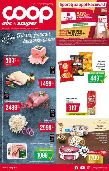 Újság Coop - 2026.07.09 - 2026.07.15.