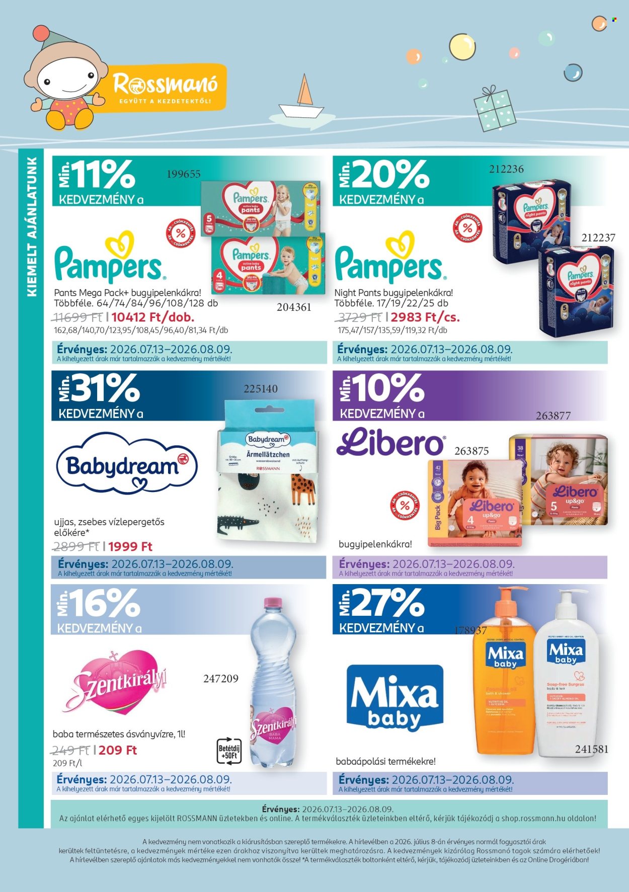 Rossmann akciós újságok - 2026.07.13 - 2026.08.09. Oldal 5