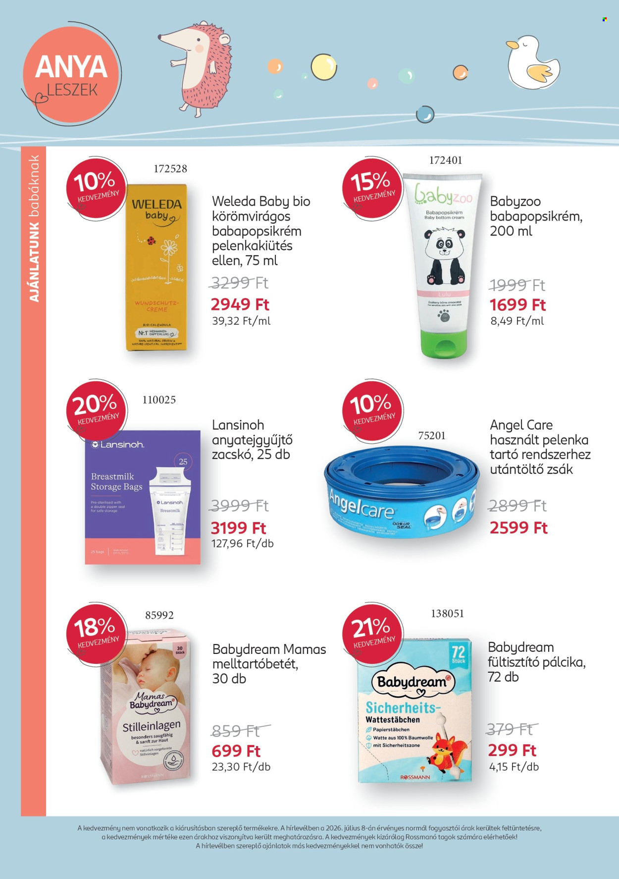 Rossmann akciós újságok - 2026.07.13 - 2026.08.09. Oldal 7