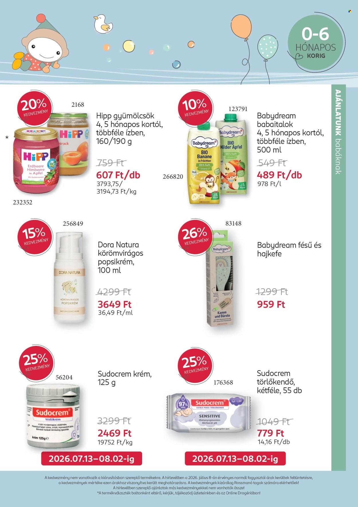 Rossmann akciós újságok - 2026.07.13 - 2026.08.09. Oldal 8