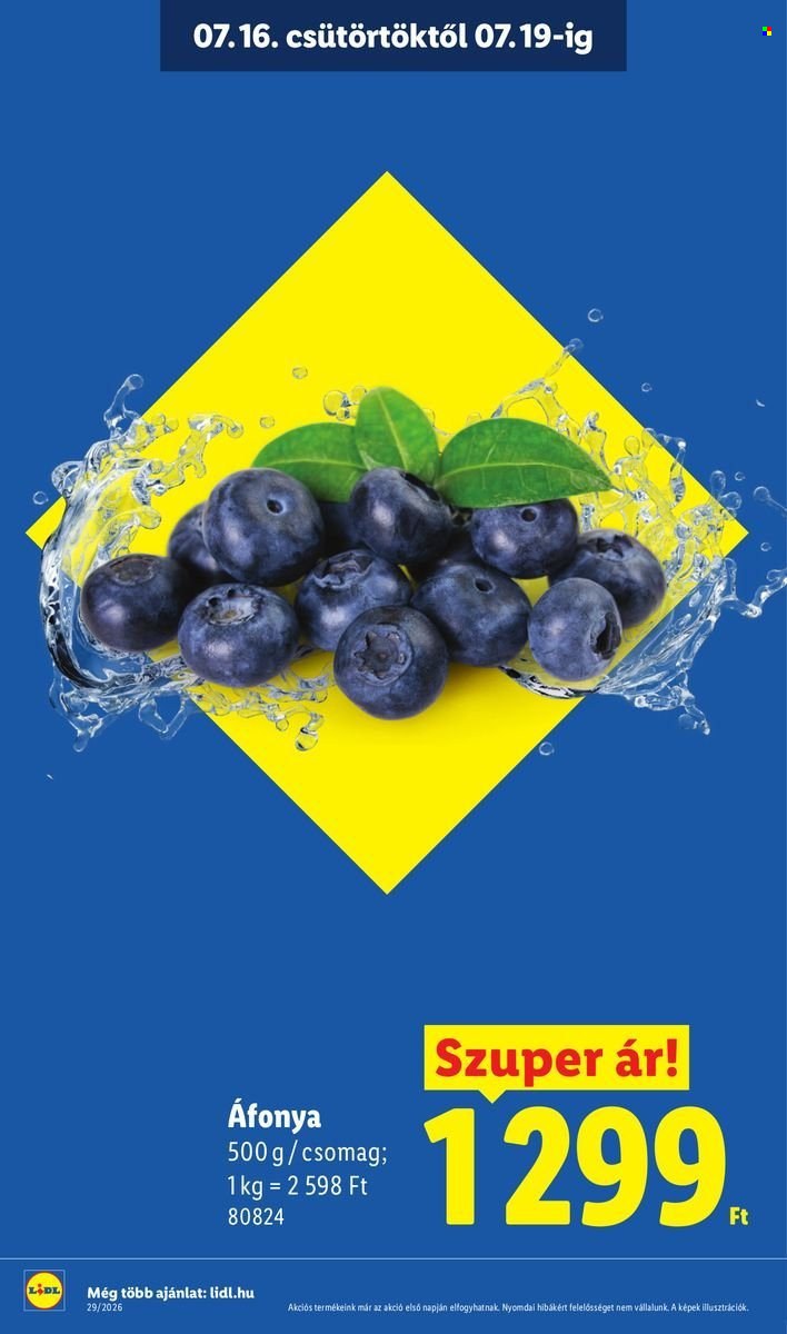 Lidl akciós újságok - 2026.07.16 - 2026.07.22. Oldal 6