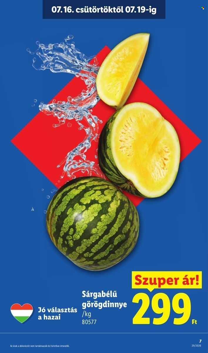 Lidl akciós újságok - 2026.07.16 - 2026.07.22. Oldal 7