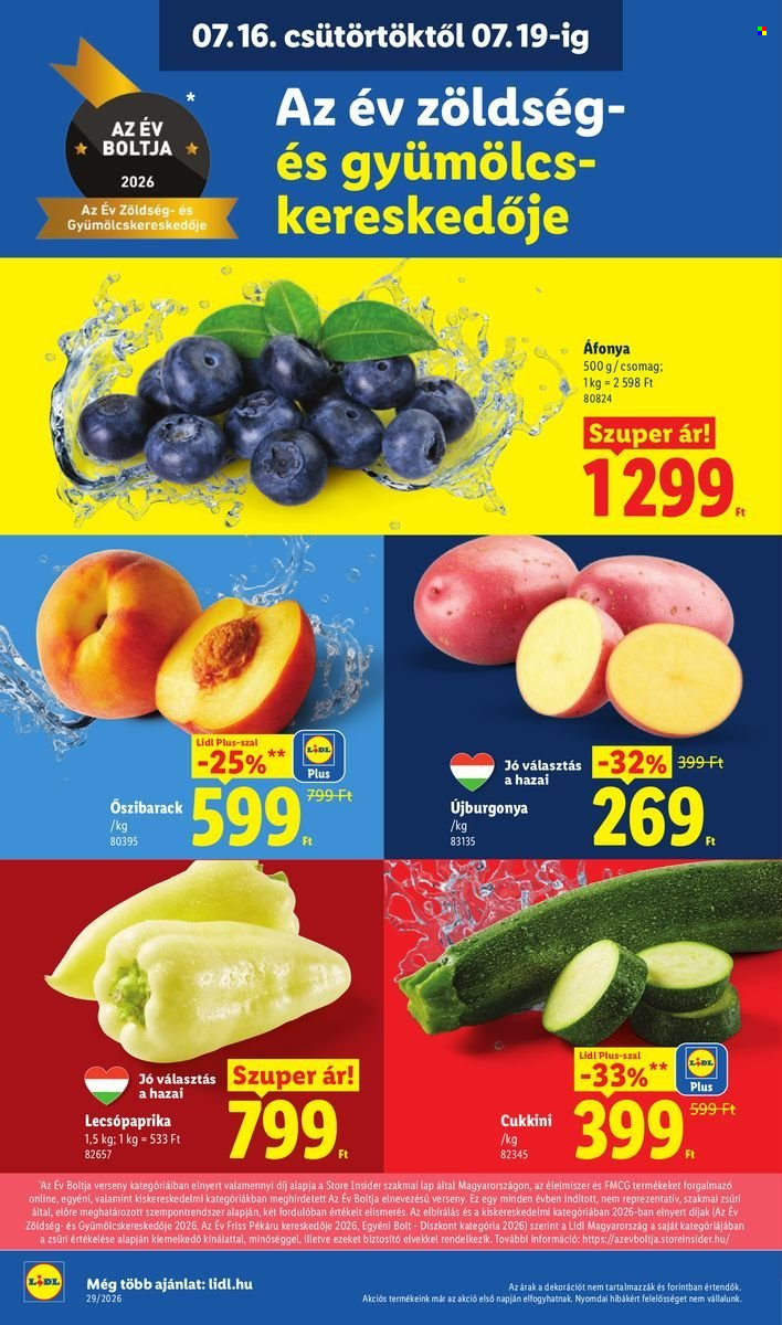 Lidl akciós újságok - 2026.07.16 - 2026.07.22. Oldal 8