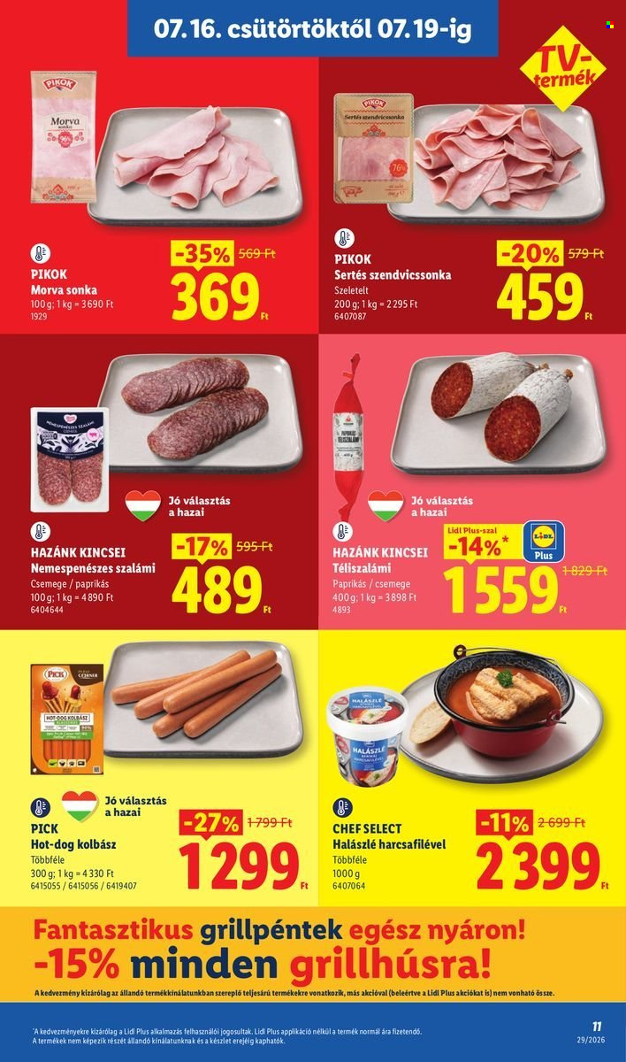 Lidl akciós újságok - 2026.07.16 - 2026.07.22. Oldal 11