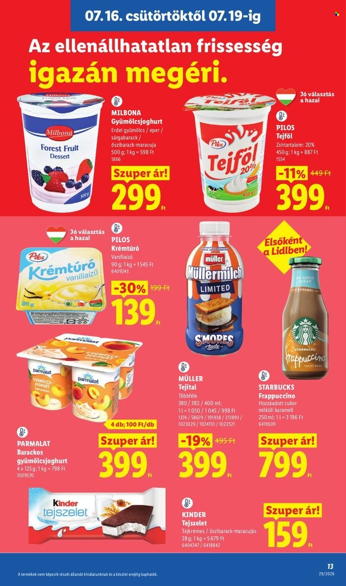 Lidl akciós újságok - 2026.07.16 - 2026.07.22. Oldal 13
