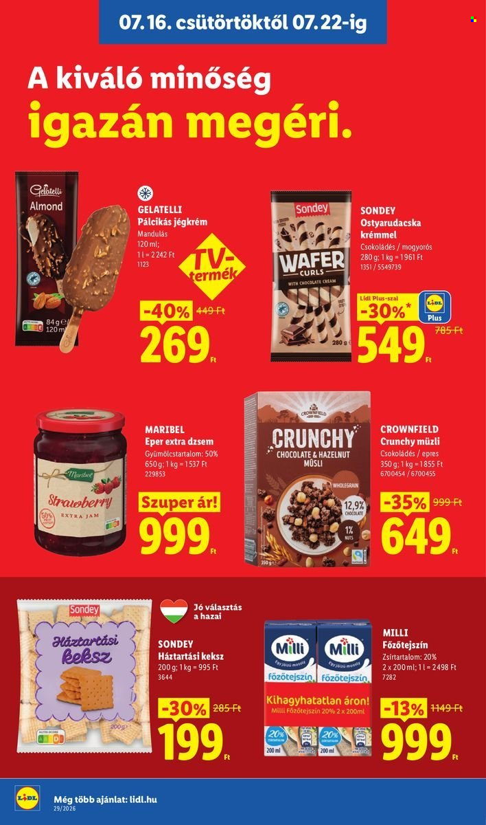 Lidl akciós újságok - 2026.07.16 - 2026.07.22. Oldal 16