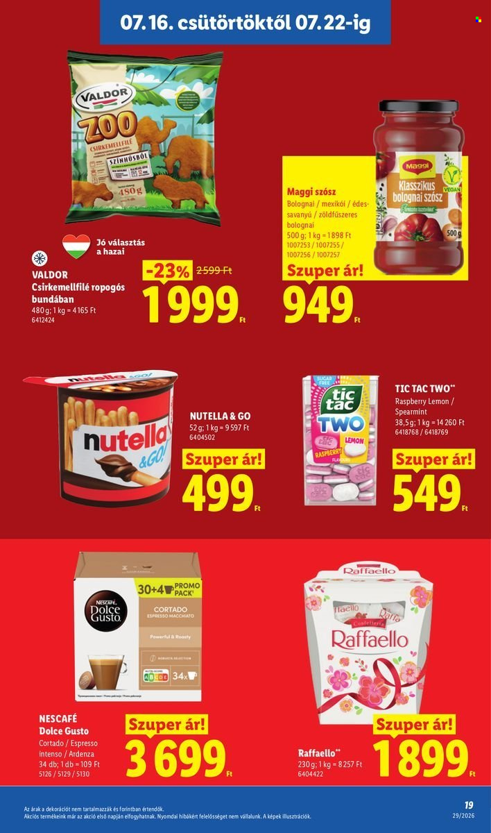 Lidl akciós újságok - 2026.07.16 - 2026.07.22. Oldal 19