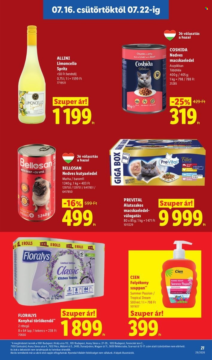 Lidl akciós újságok - 2026.07.16 - 2026.07.22. Oldal 21