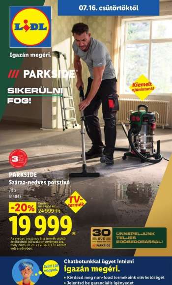 Újság Lidl - 2026.07.16 - 2026.07.22.