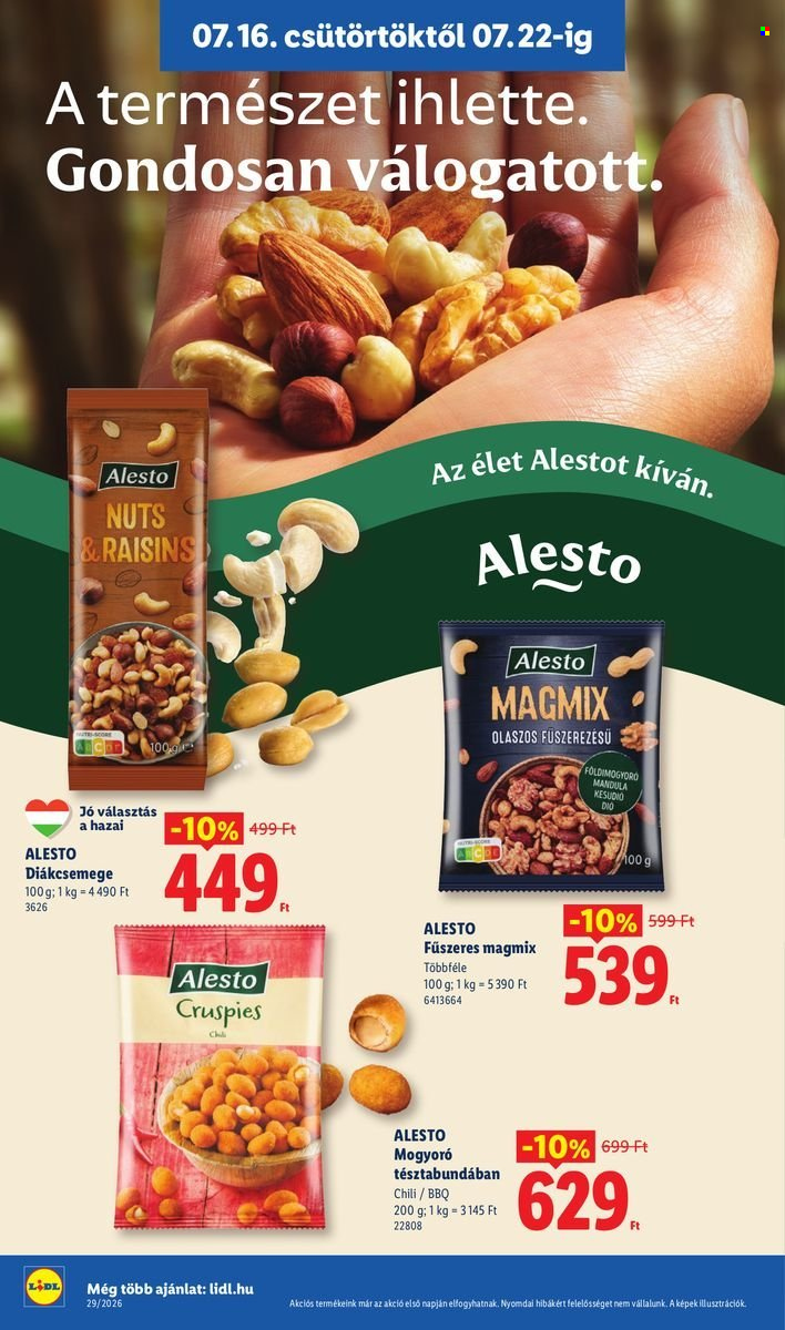 Lidl akciós újságok - 2026.07.16 - 2026.07.22. Oldal 26