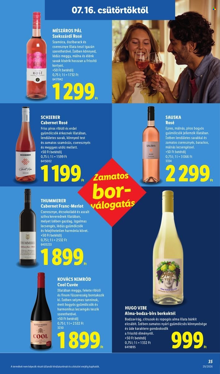 Lidl akciós újságok - 2026.07.16 - 2026.07.22. Oldal 35