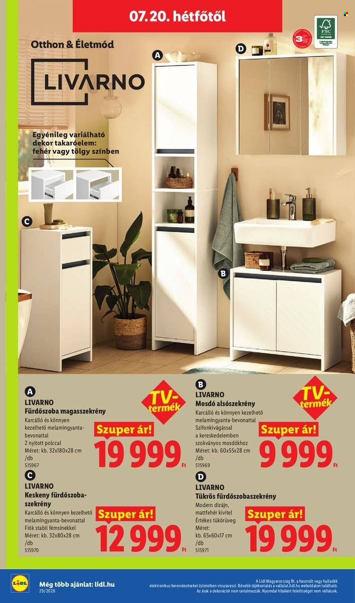 Lidl akciós újságok - 2026.07.16 - 2026.07.22. Oldal 20