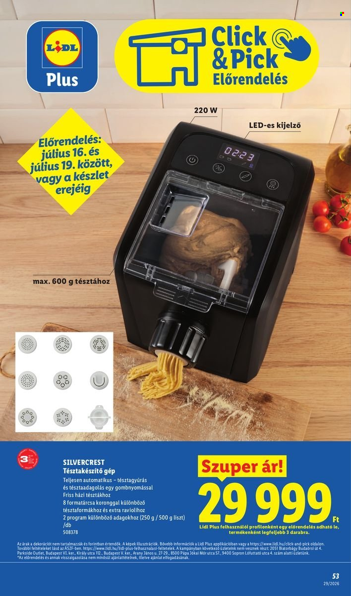 Lidl akciós újságok - 2026.07.16 - 2026.07.22. Oldal 53
