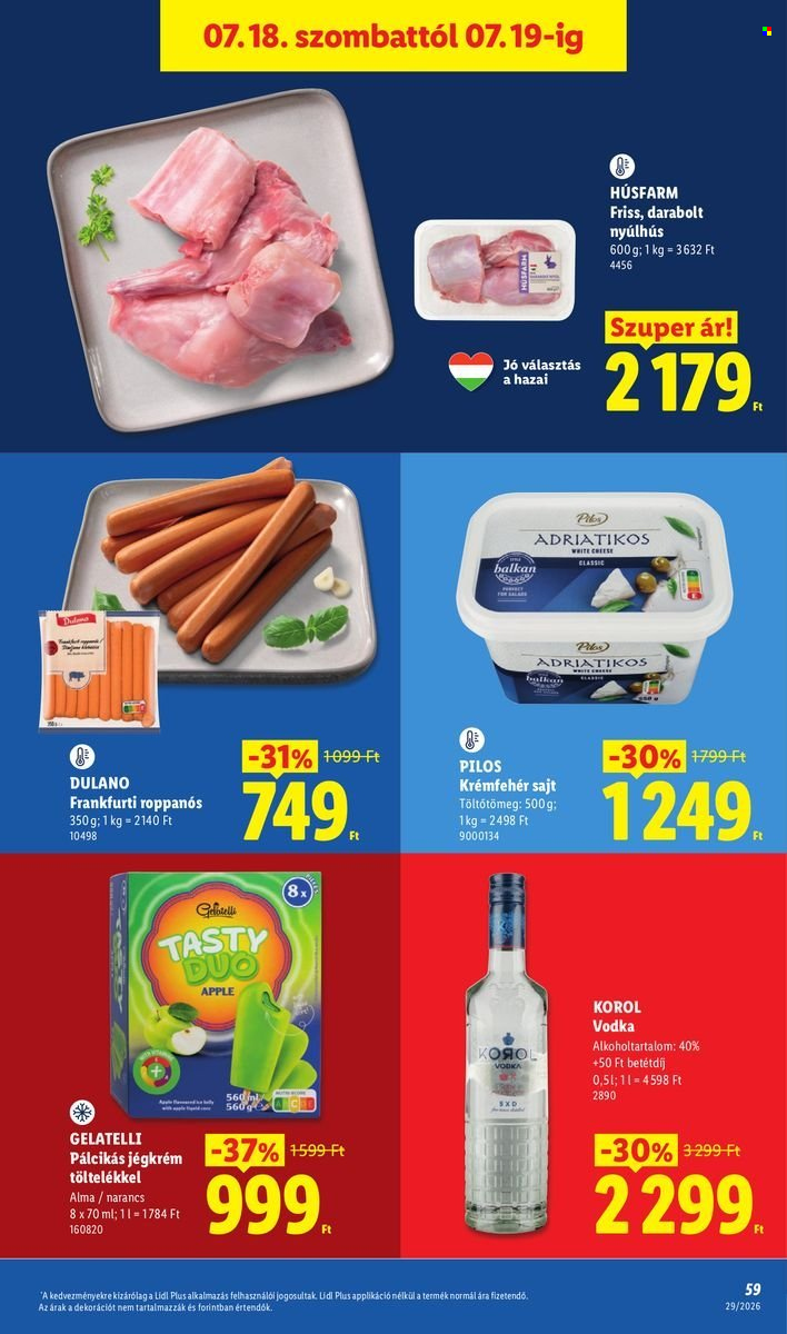 Lidl akciós újságok - 2026.07.16 - 2026.07.22. Oldal 59