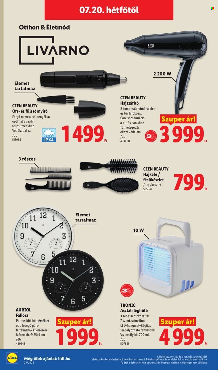Lidl akciós újságok - 2026.07.16 - 2026.07.22. Oldal 66