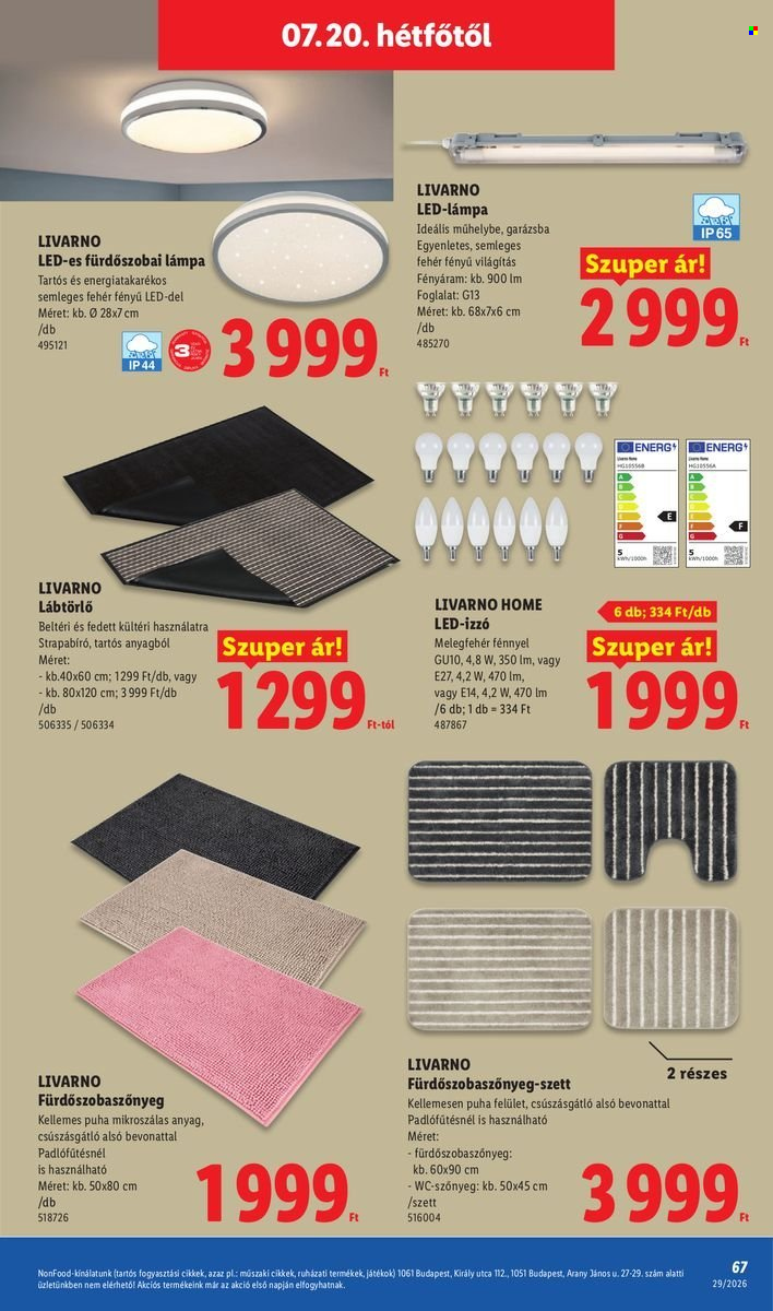 Lidl akciós újságok - 2026.07.16 - 2026.07.22. Oldal 67