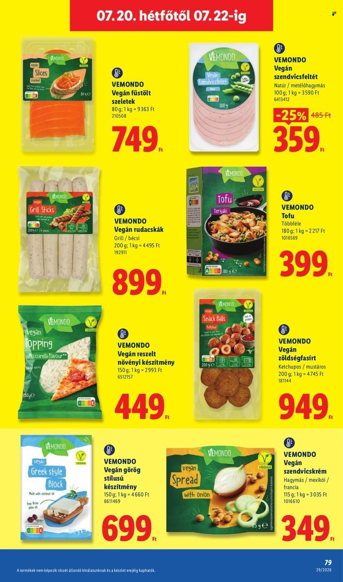 Lidl akciós újságok - 2026.07.16 - 2026.07.22. Oldal 79