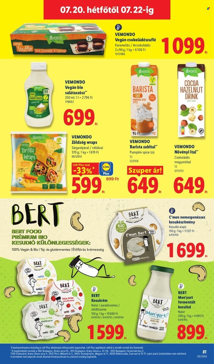 Lidl akciós újságok - 2026.07.16 - 2026.07.22. Oldal 81