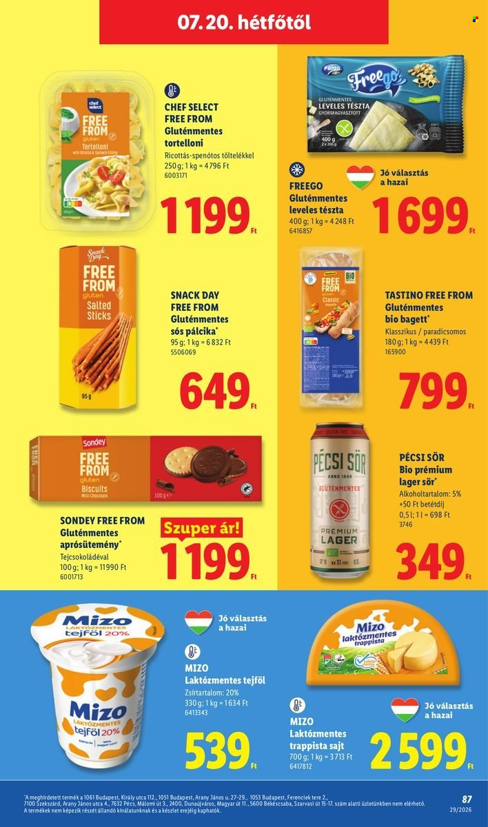 Lidl akciós újságok - 2026.07.16 - 2026.07.22. Oldal 87