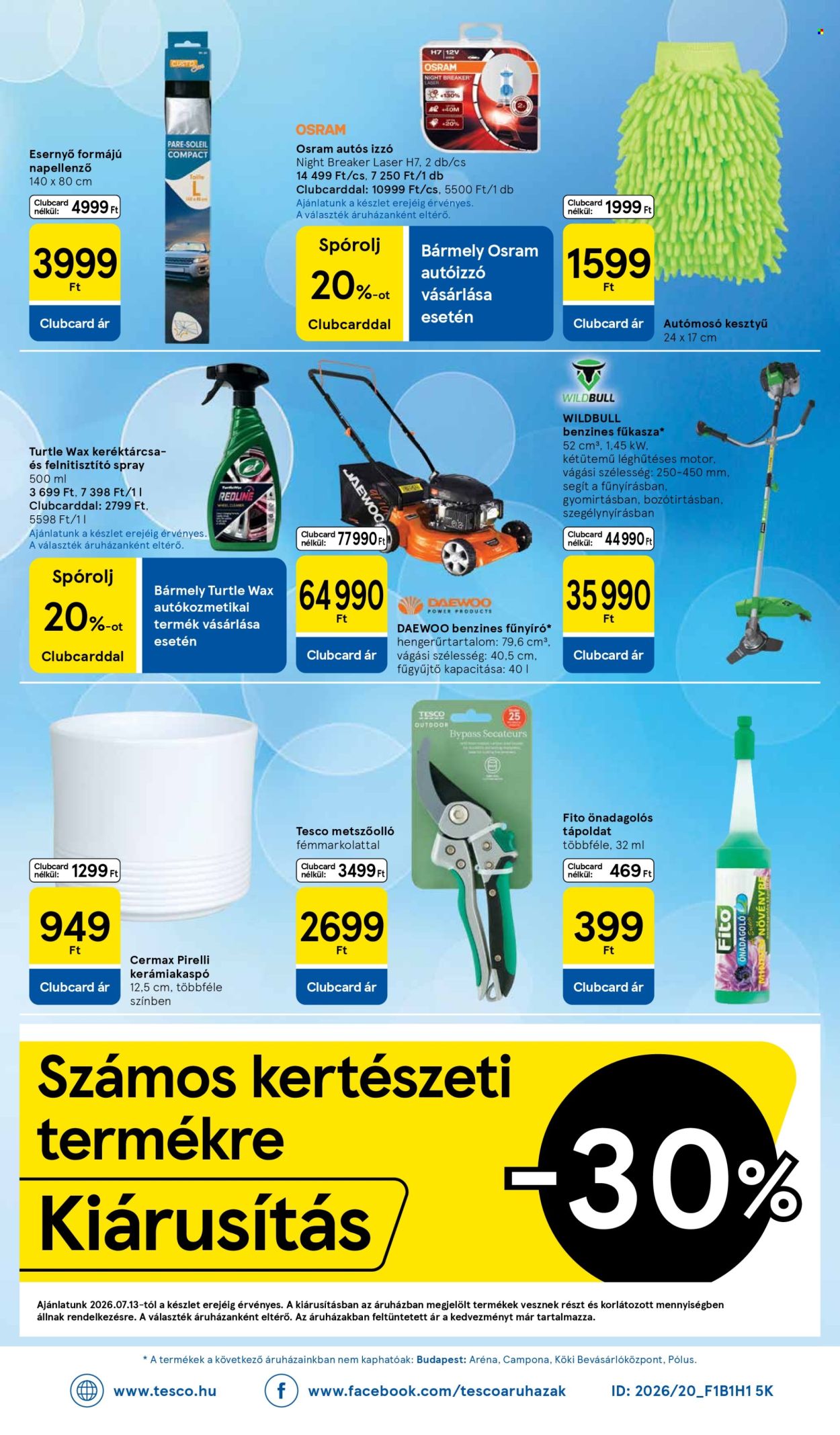 TESCO akciós újságok - 2026.07.16 - 2026.07.22. Oldal 30