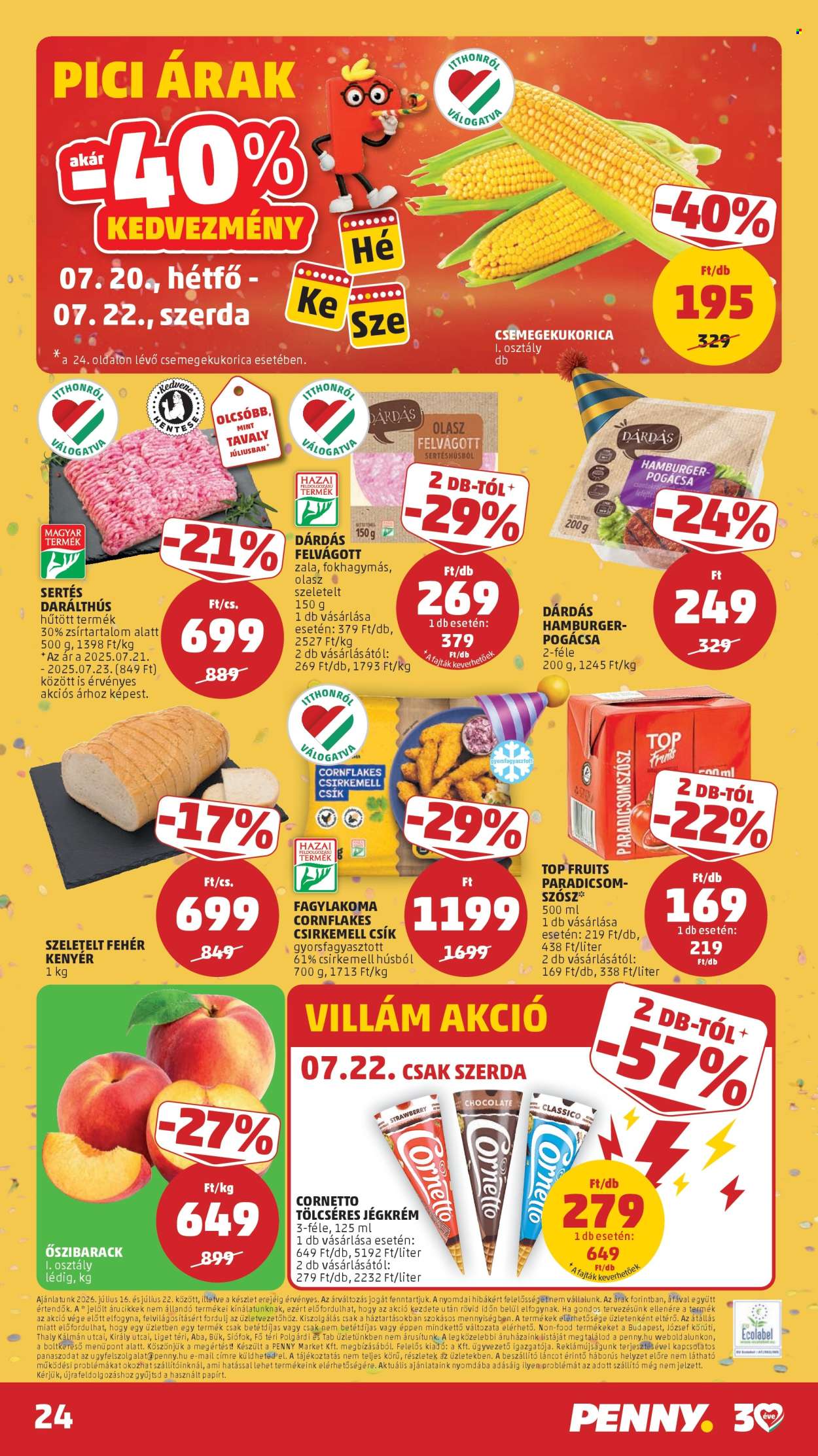 Penny Market akciós újságok - 2026.07.16 - 2026.07.22. Oldal 28