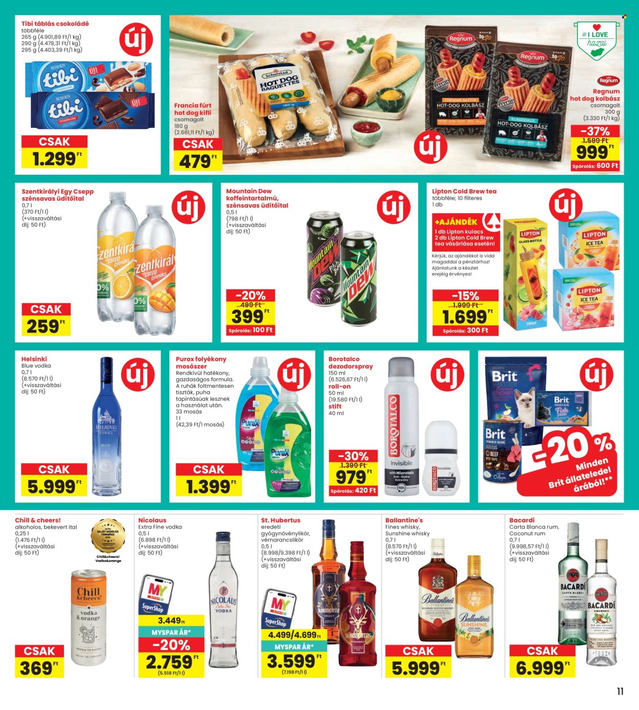 INTERSPAR akciós újságok - 2026.07.16 - 2026.07.22. Oldal 11