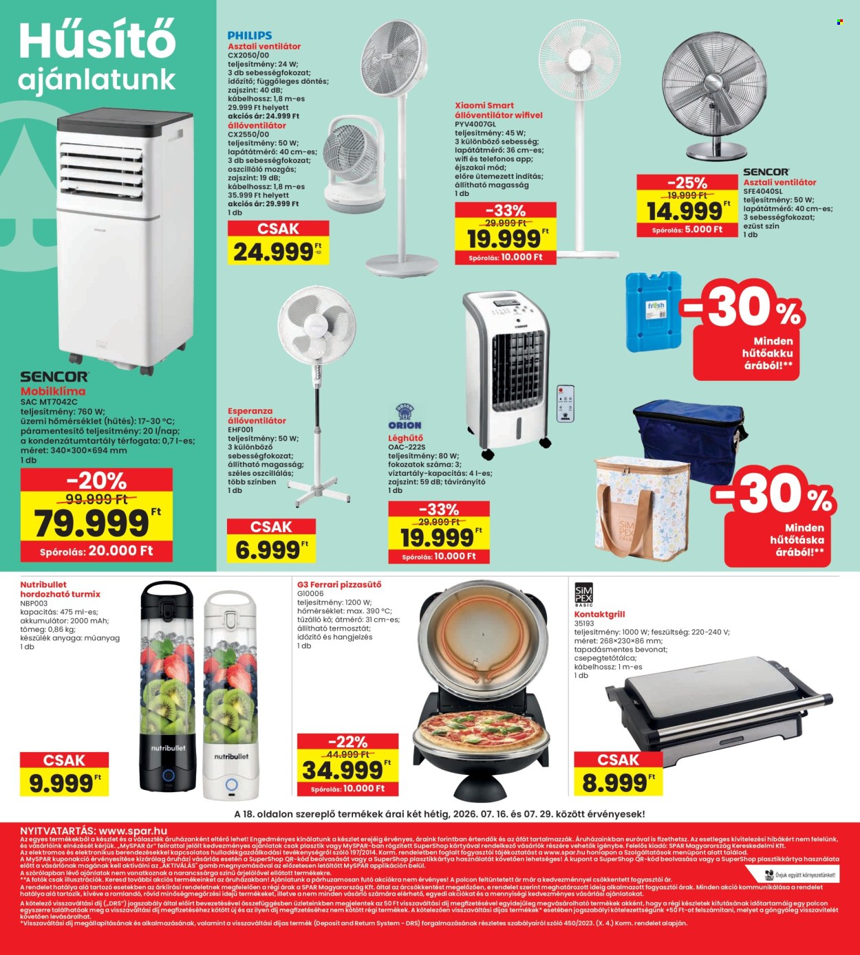 INTERSPAR akciós újságok - 2026.07.16 - 2026.07.22. Oldal 18