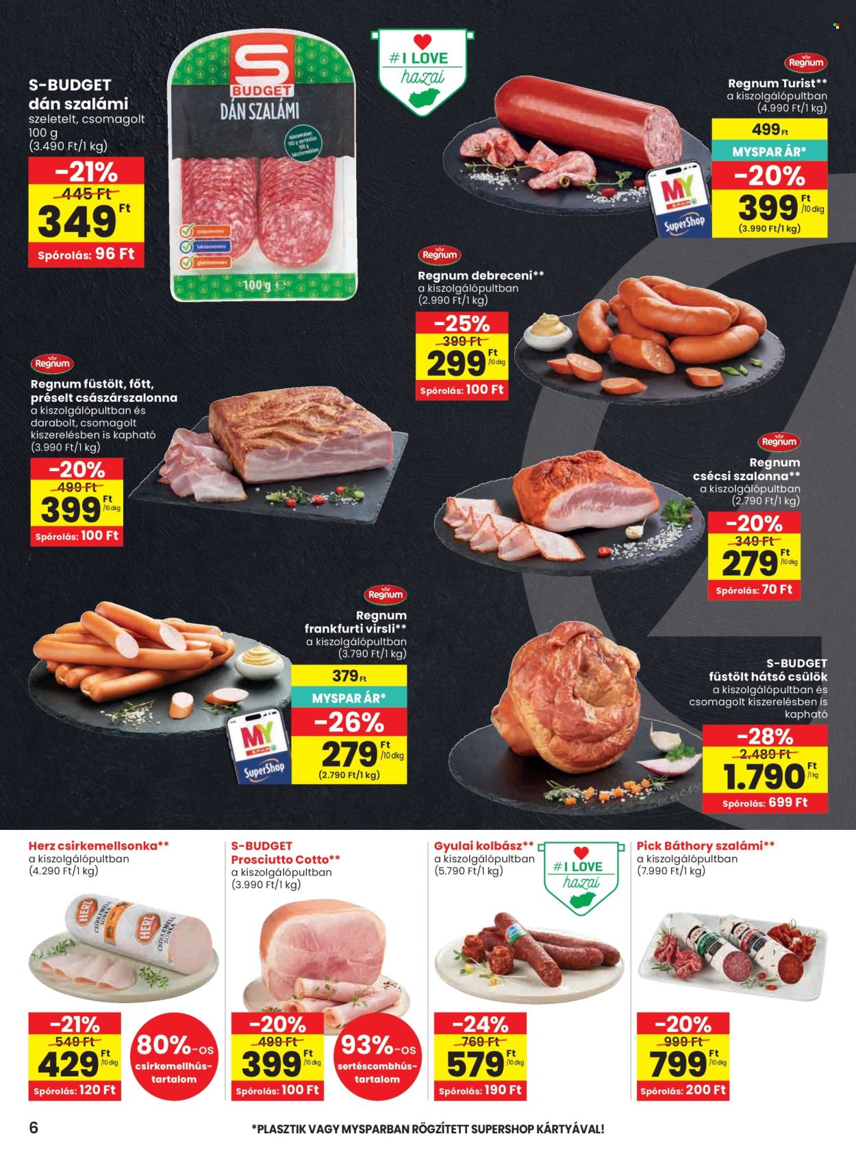 SPAR akciós újságok - 2026.07.16 - 2026.07.22. Oldal 6