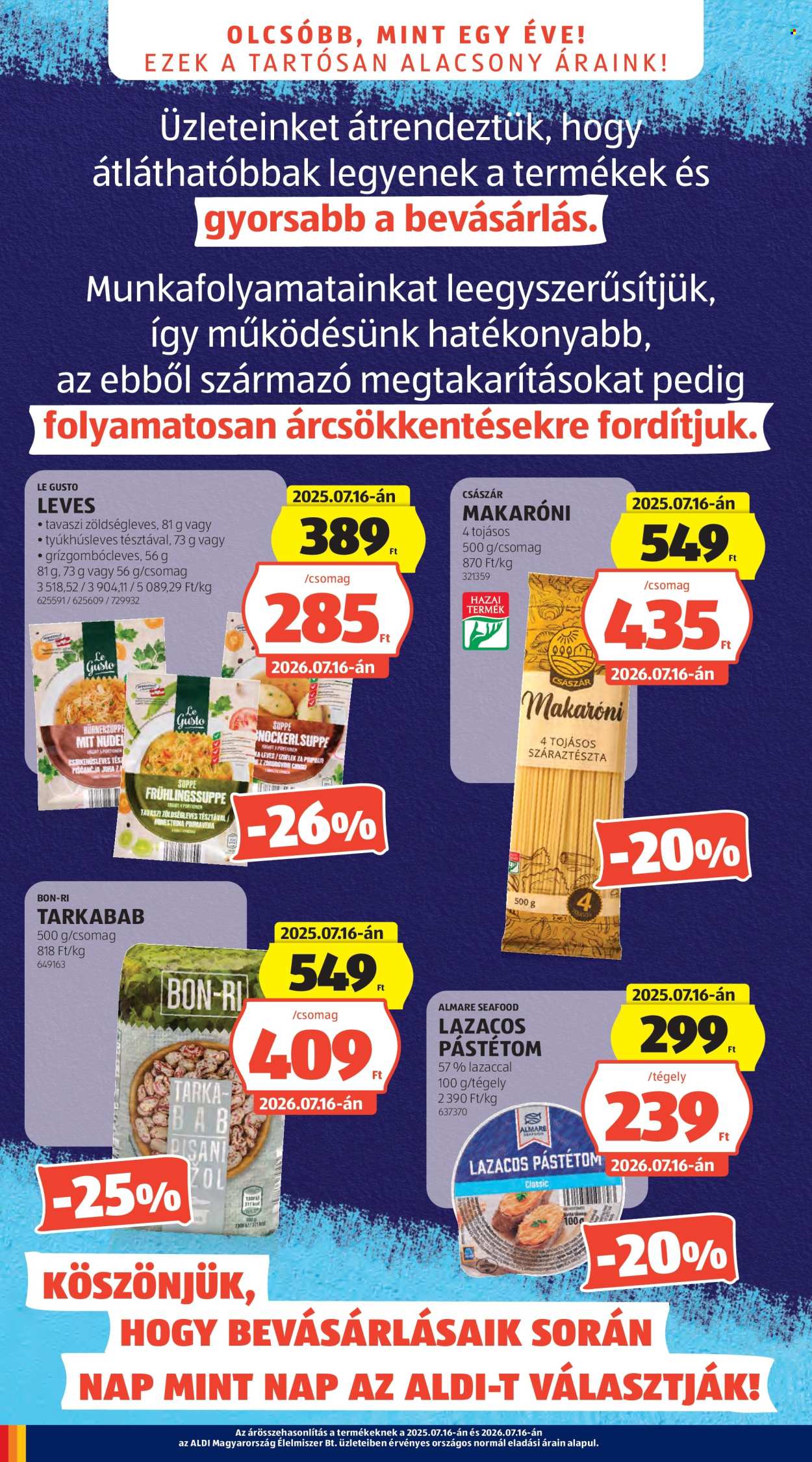 Aldi akciós újságok - 2026.07.16 - 2026.07.22. Oldal 4