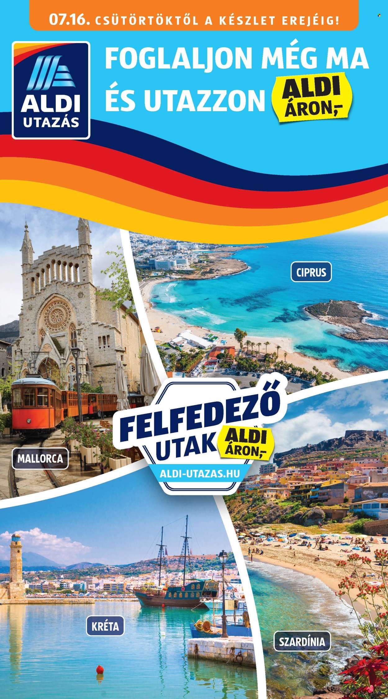 Aldi akciós újságok - 2026.07.16 - 2026.07.22. Oldal 1