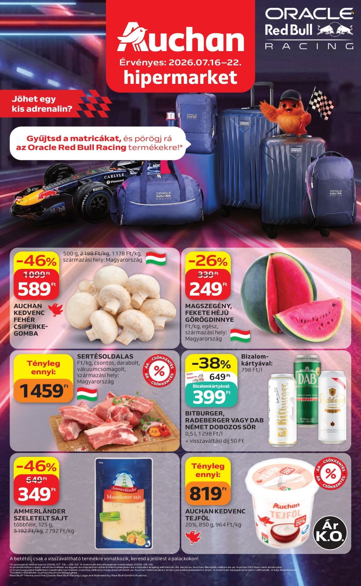 Auchan akciós újságok - 2026.07.16 - 2026.07.22. Oldal 1
