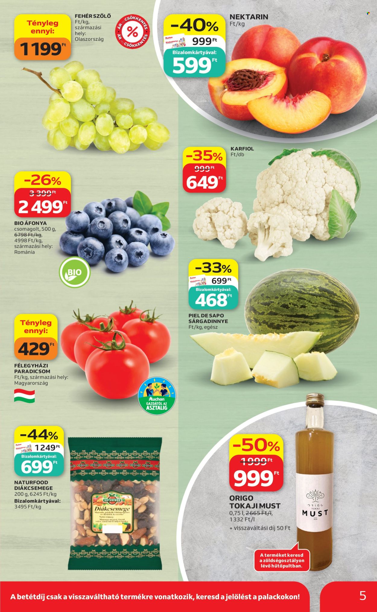 Auchan akciós újságok - 2026.07.16 - 2026.07.22. Oldal 5