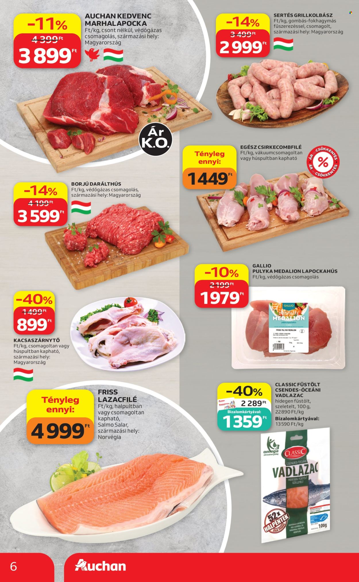 Auchan akciós újságok - 2026.07.16 - 2026.07.22. Oldal 6