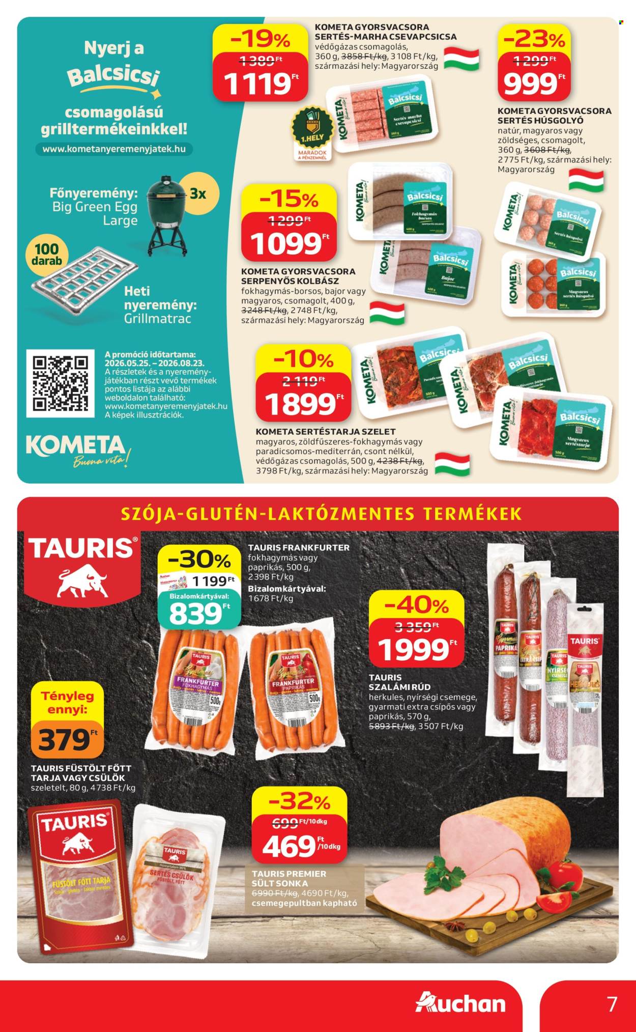 Auchan akciós újságok - 2026.07.16 - 2026.07.22. Oldal 7