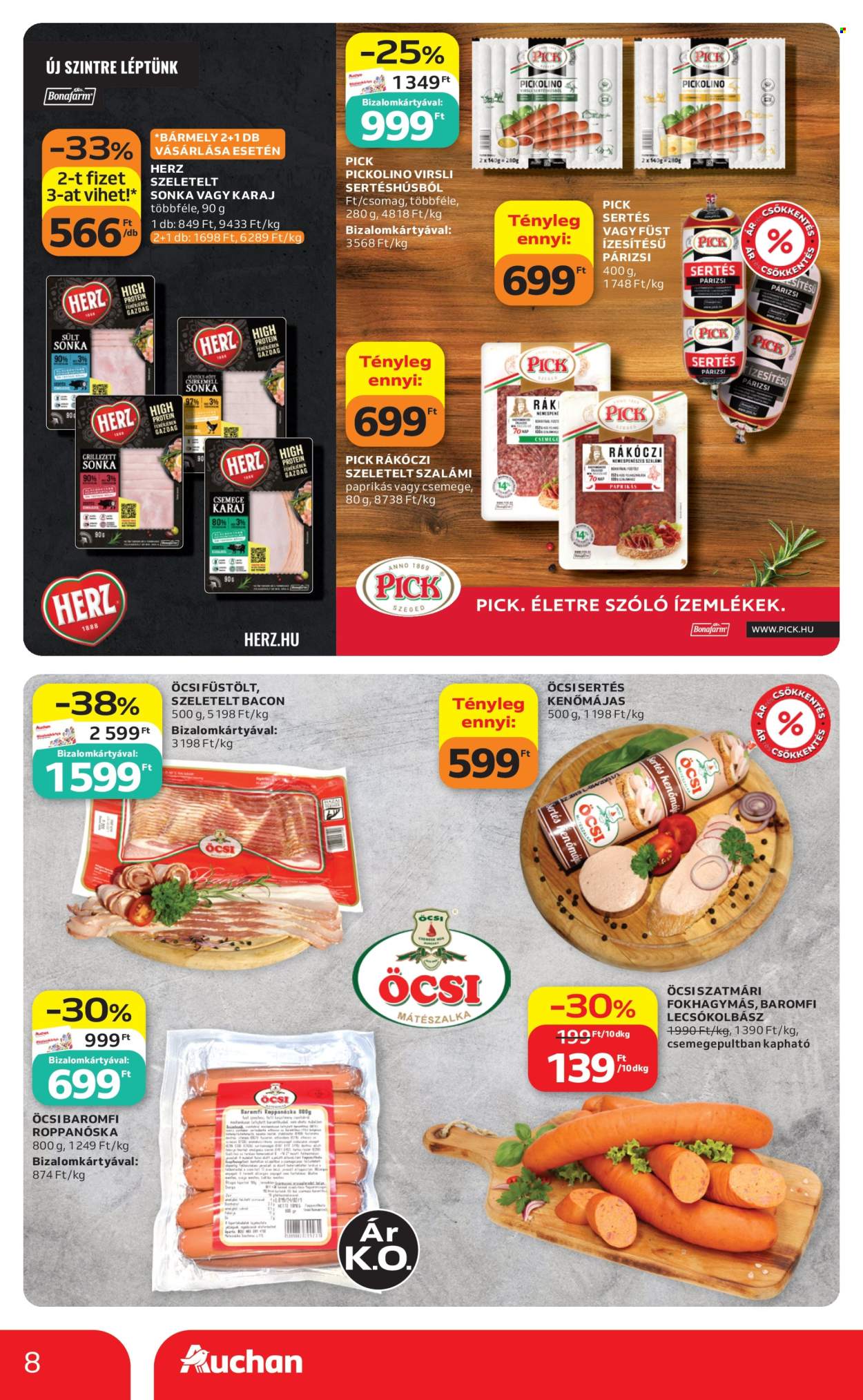 Auchan akciós újságok - 2026.07.16 - 2026.07.22. Oldal 8