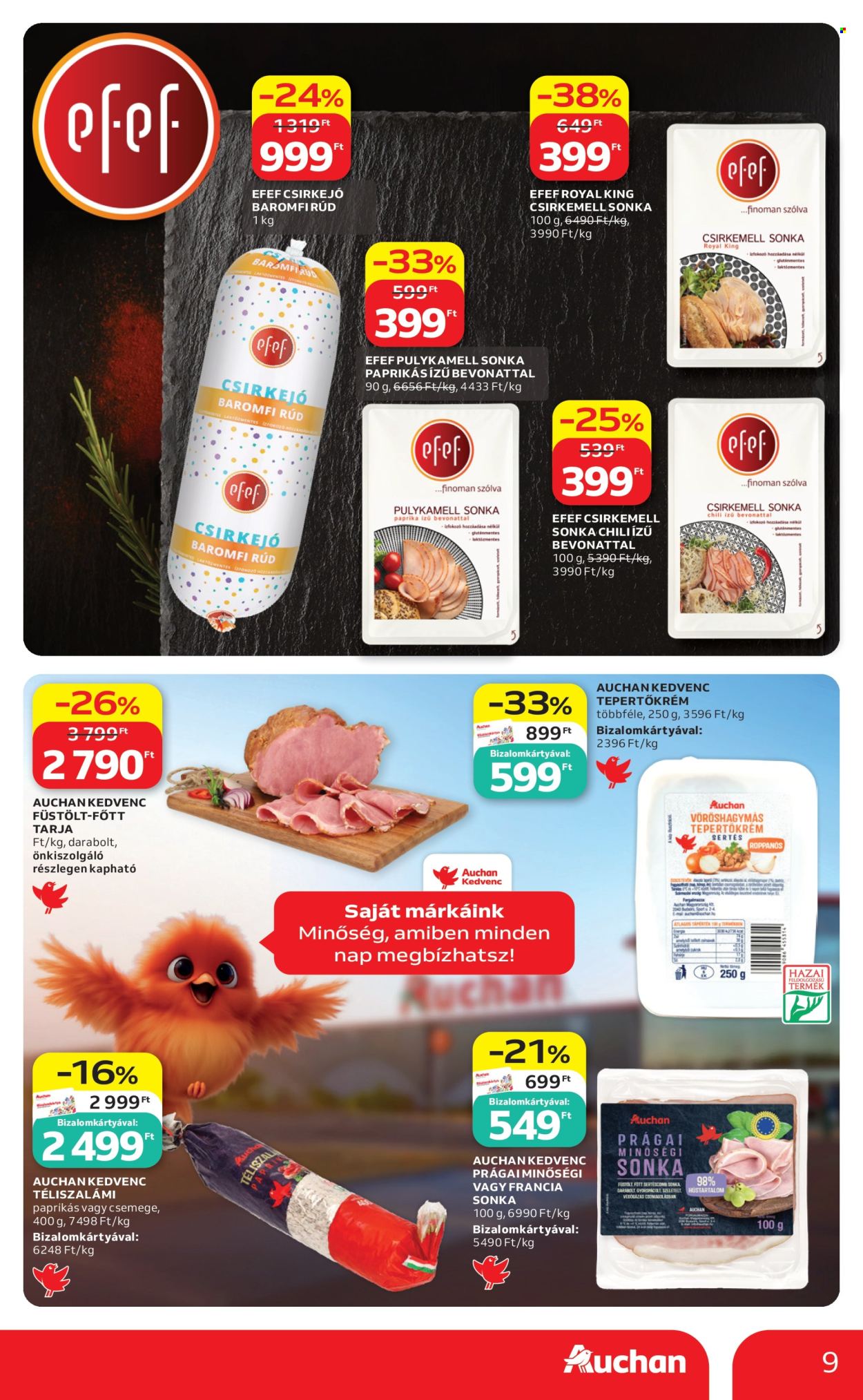 Auchan akciós újságok - 2026.07.16 - 2026.07.22. Oldal 9