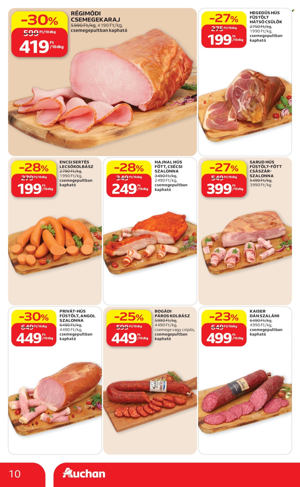 Auchan akciós újságok - 2026.07.16 - 2026.07.22. Oldal 10