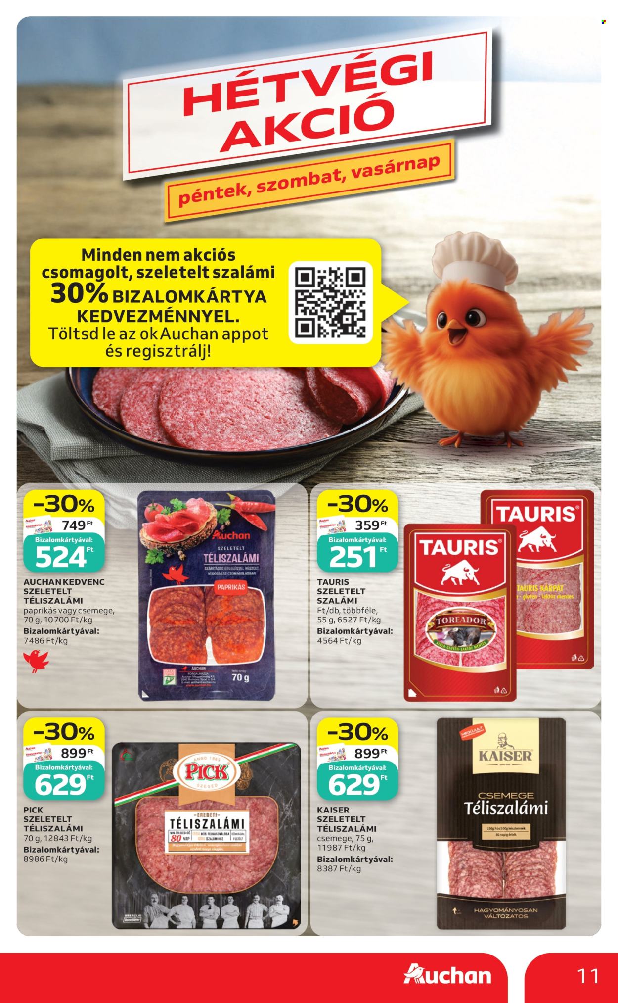 Auchan akciós újságok - 2026.07.16 - 2026.07.22. Oldal 11