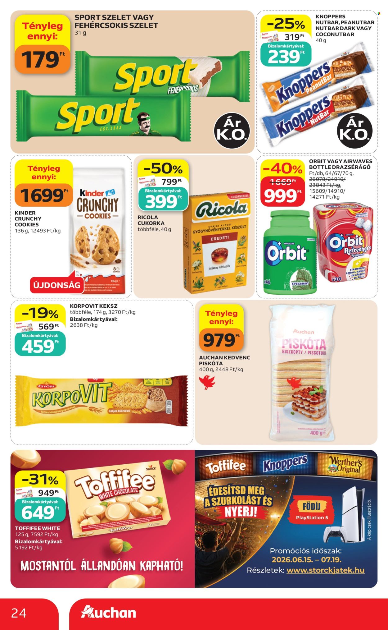 Auchan akciós újságok - 2026.07.16 - 2026.07.22. Oldal 24