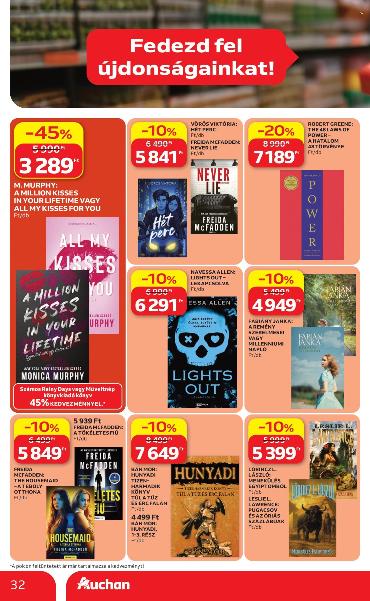 Auchan akciós újságok - 2026.07.16 - 2026.07.22. Oldal 32