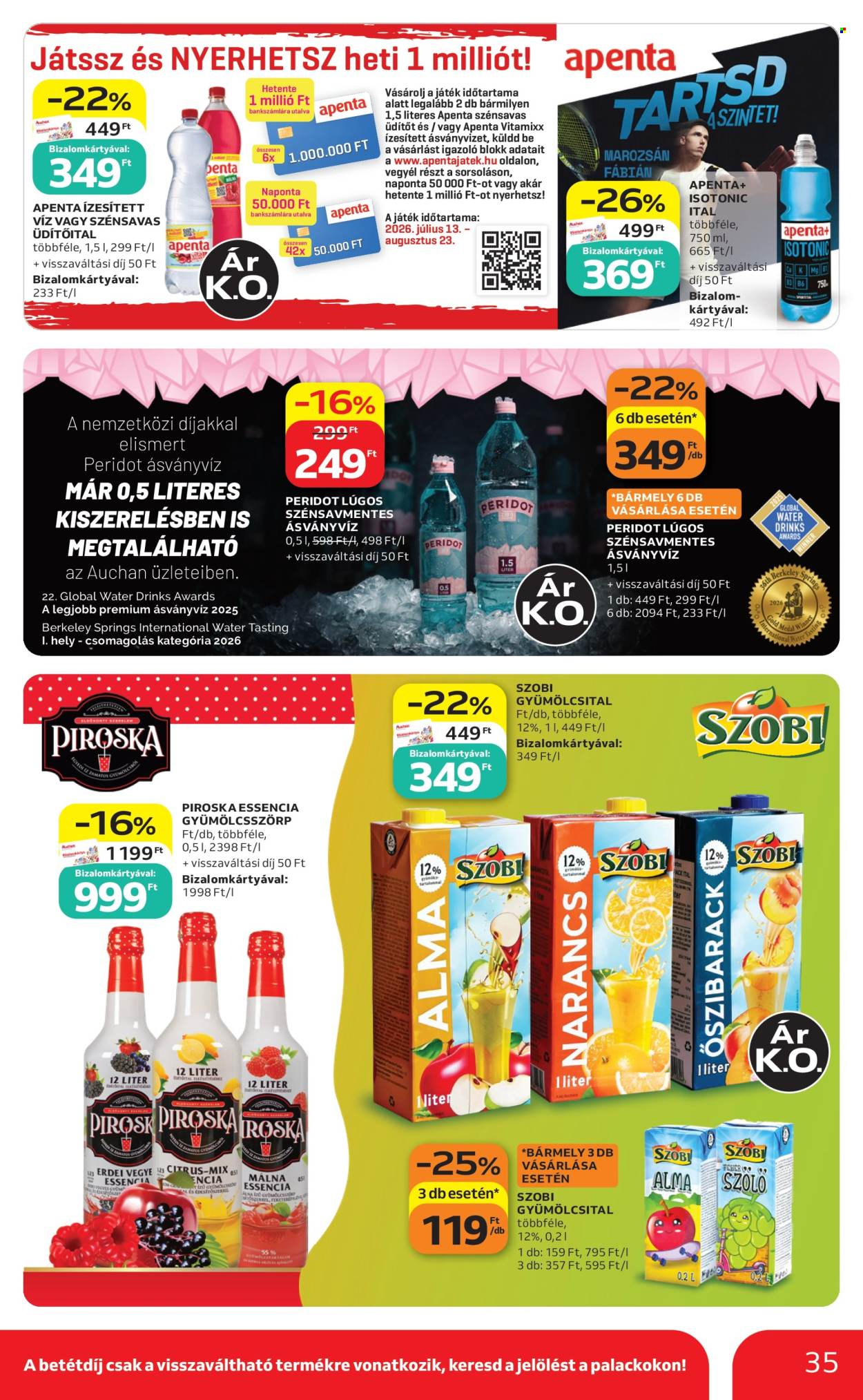 Auchan akciós újságok - 2026.07.16 - 2026.07.22. Oldal 35