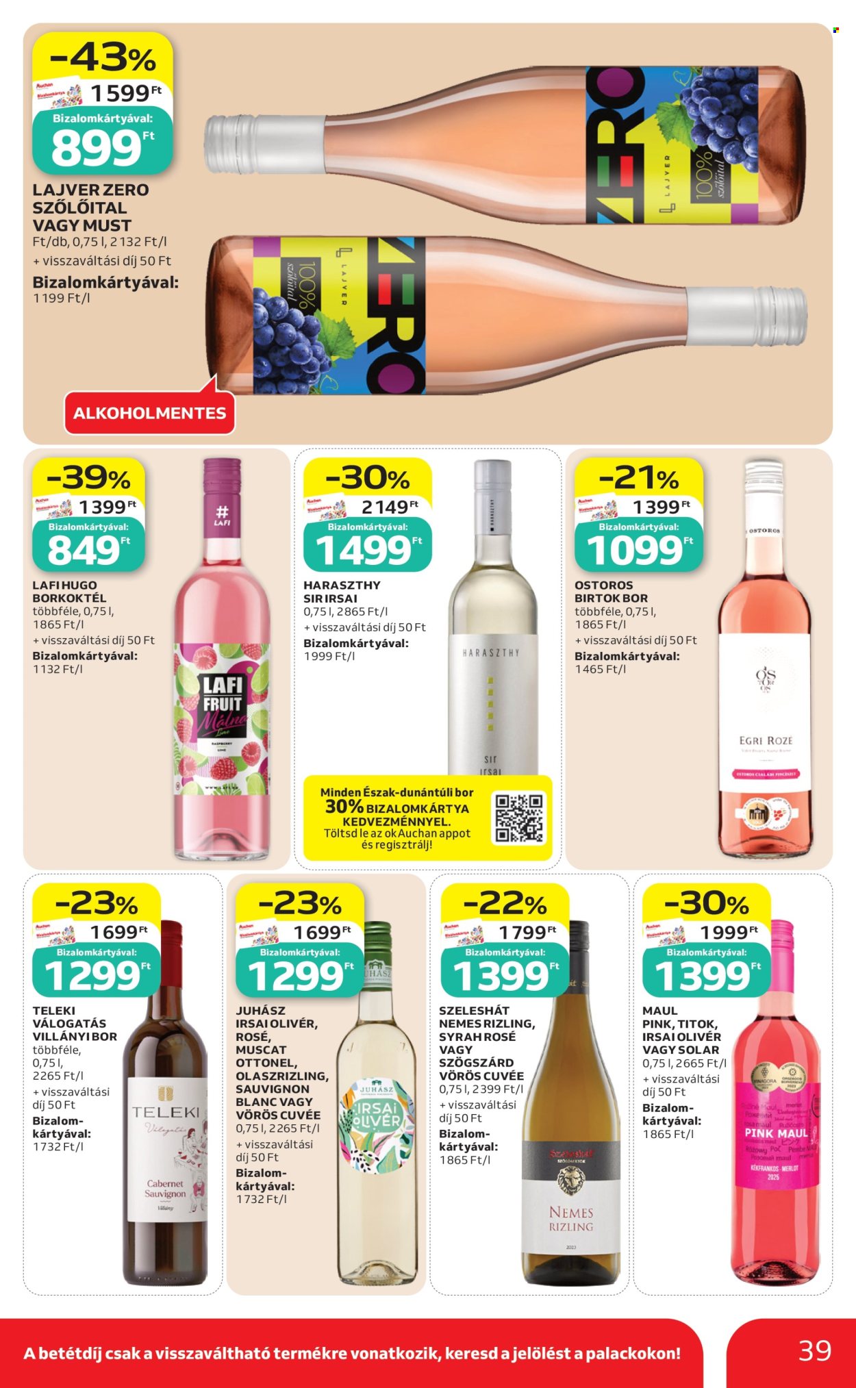 Auchan akciós újságok - 2026.07.16 - 2026.07.22. Oldal 39