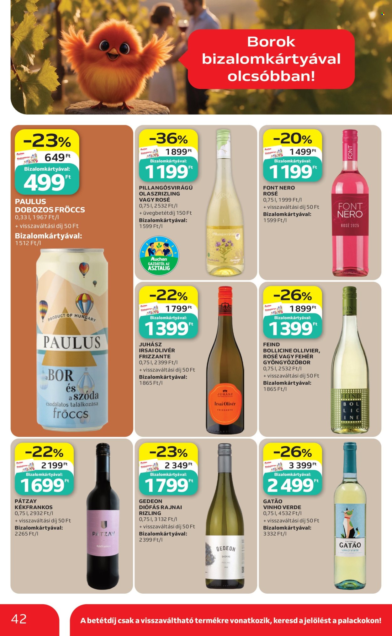 Auchan akciós újságok - 2026.07.16 - 2026.07.22. Oldal 42