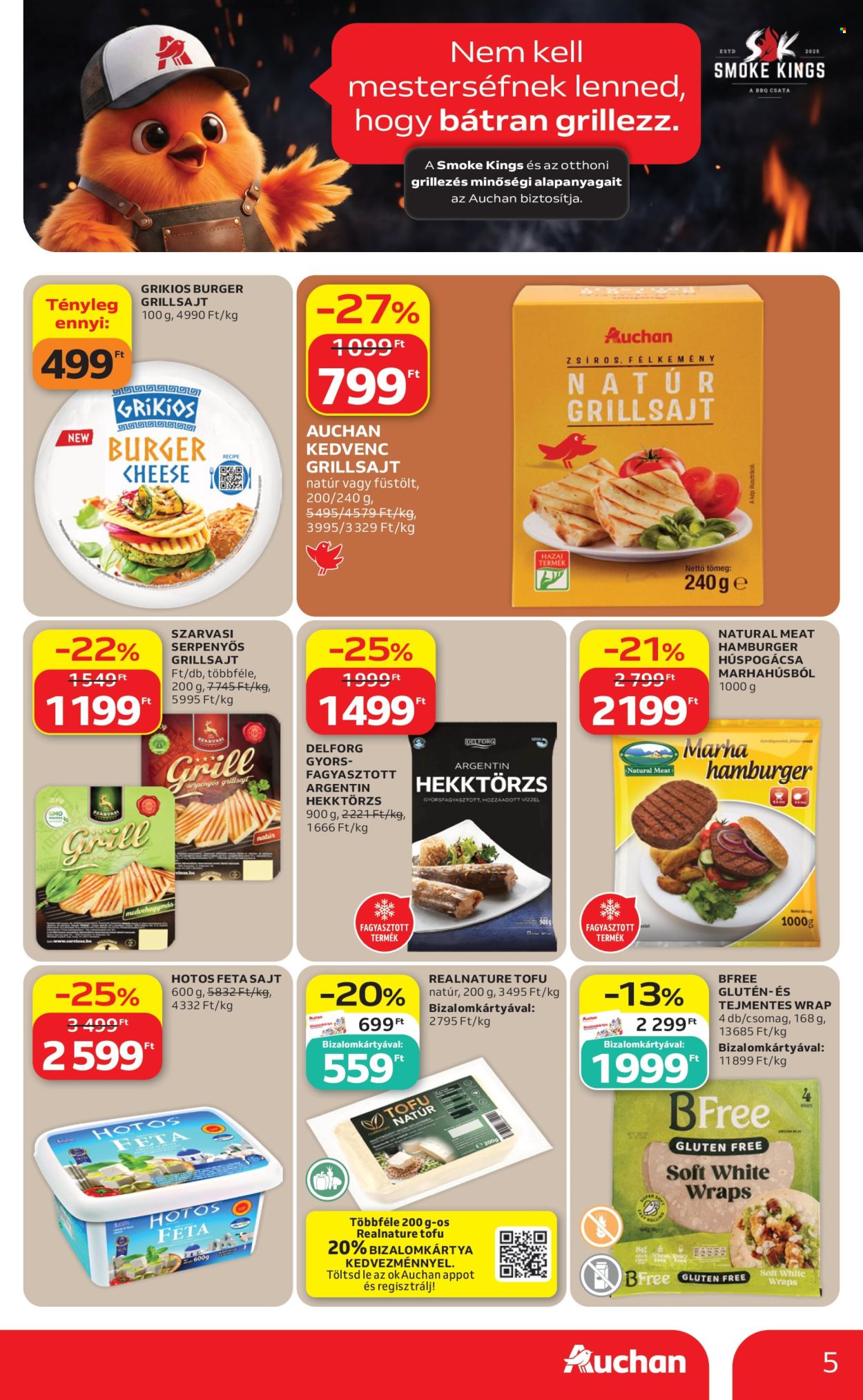 Auchan akciós újságok - 2026.07.16 - 2026.07.22. Oldal 5