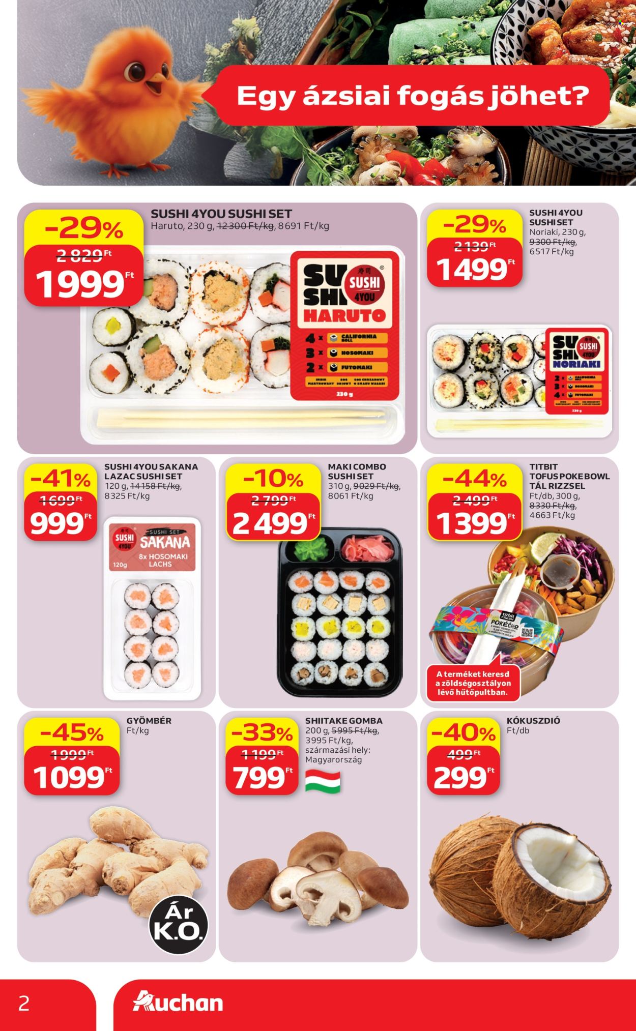 Auchan akciós újságok - 2026.07.16 - 2026.07.22. Oldal 2